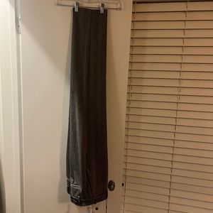 Grey Plaid Travel Pant